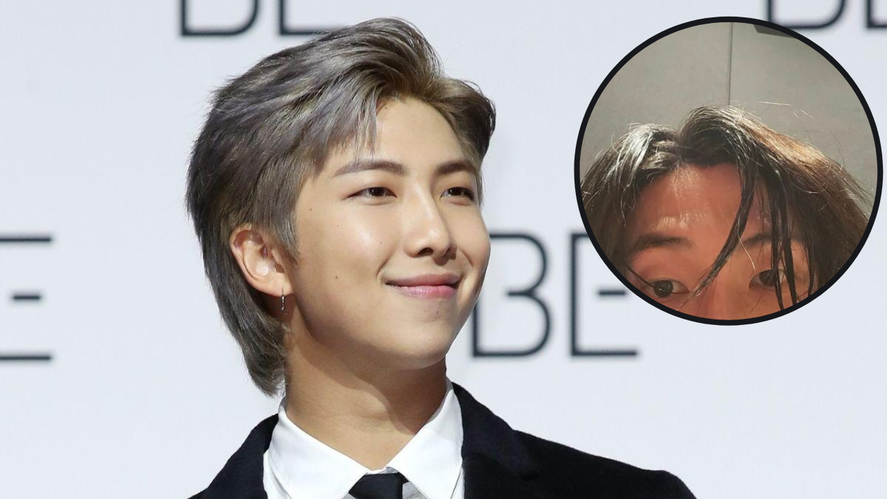 BTS' RM shares sweaty selfie