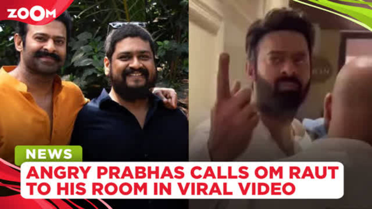 Angry Prabhas Calls Adipurush Director Om Raut To His Room After Teaser Launch In Viral Video 7711