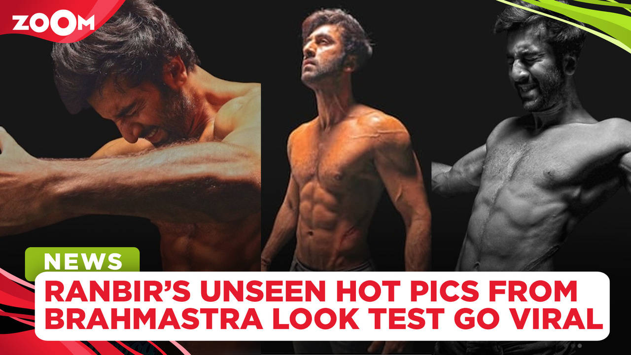 Ranbir Kapoor S Hot Shirtless Pictures From Brahmastra Look Test Flaunting His Chiseled Abs Go Viral