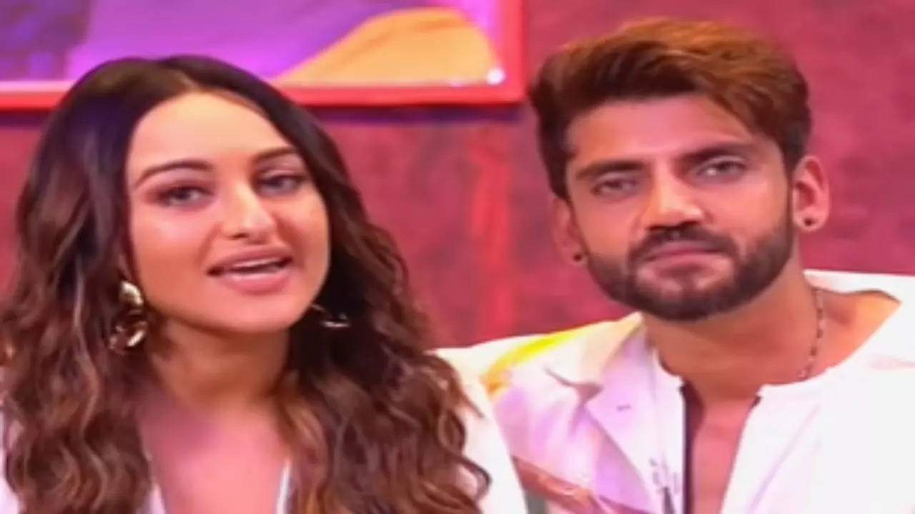 Zaheer Iqbal and Sonakshi Sinha