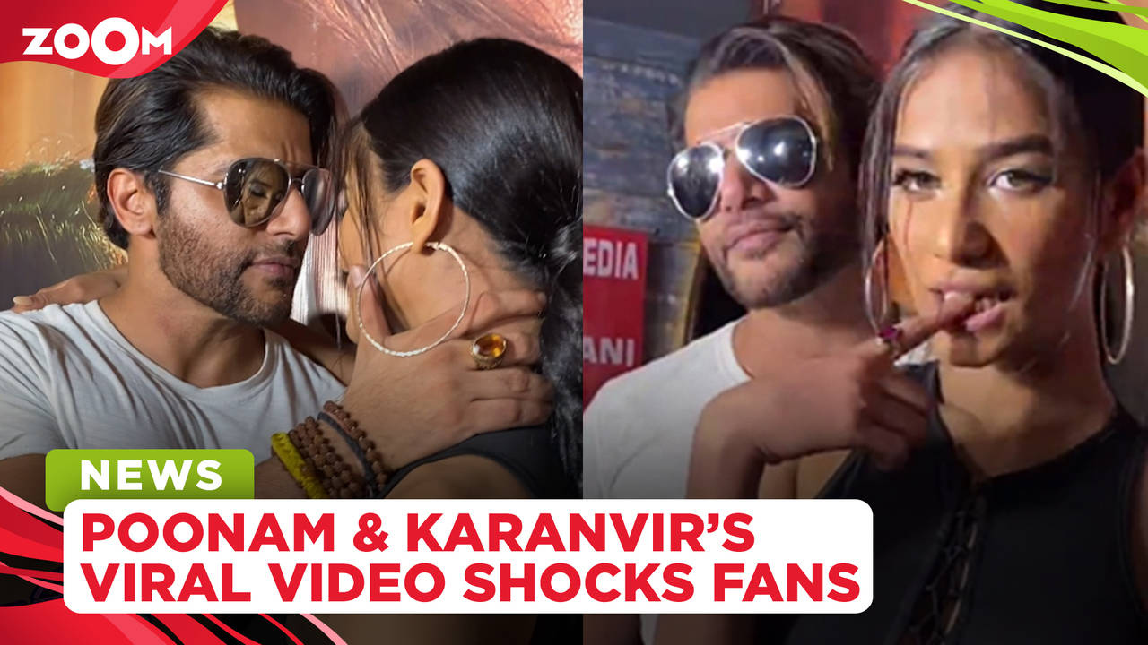 Poonam Pandey And Karanvir Bohras Viral Video Shocks The Netizens