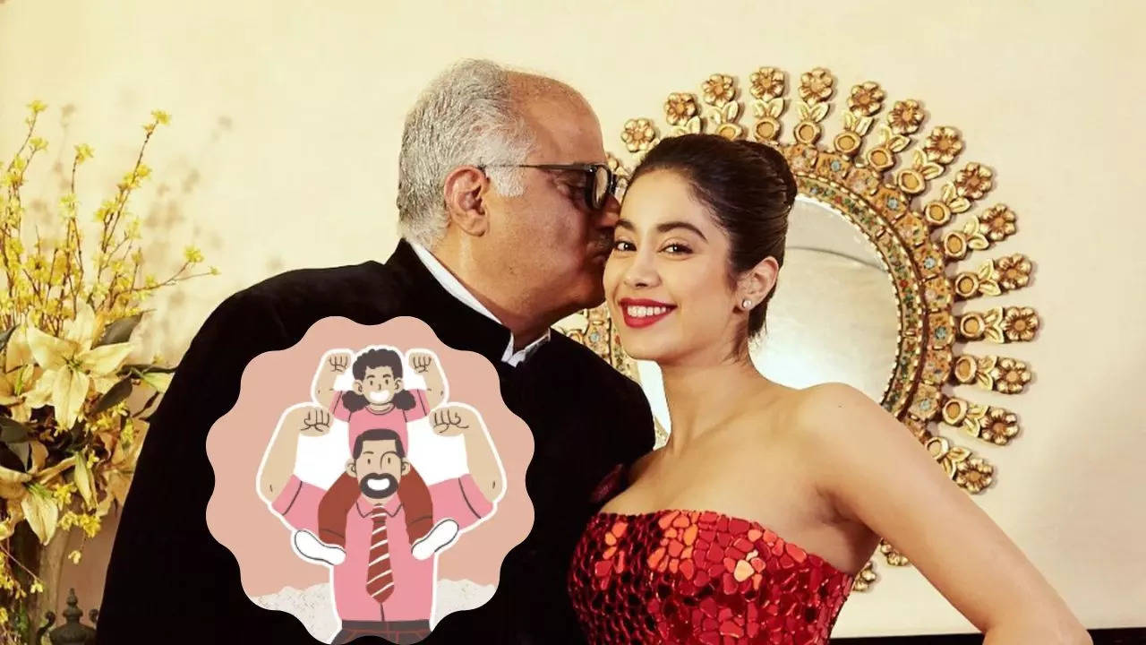 Boney Kapoor, Janhvi Kapoor