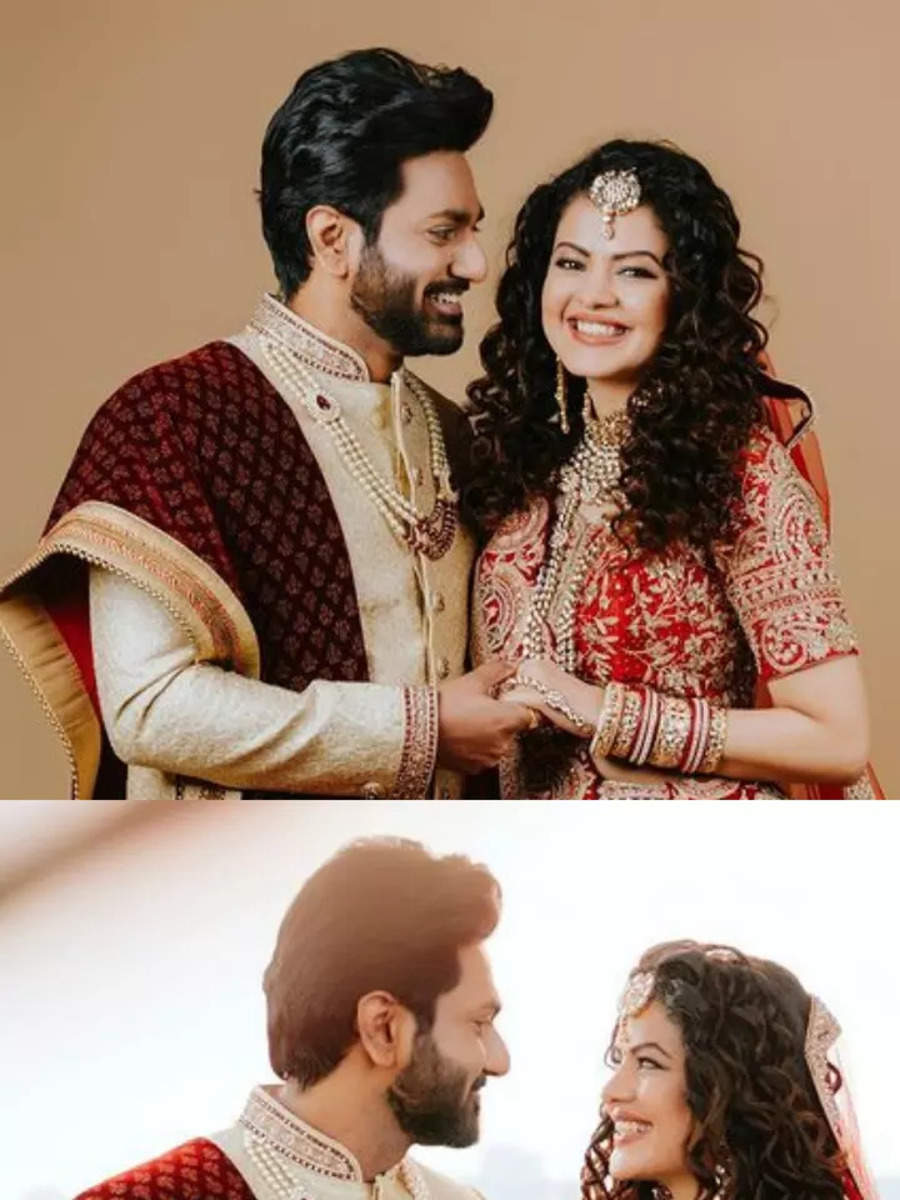 Palak Muchhal, Mithoon's wedding photos prove they are a match made in ...