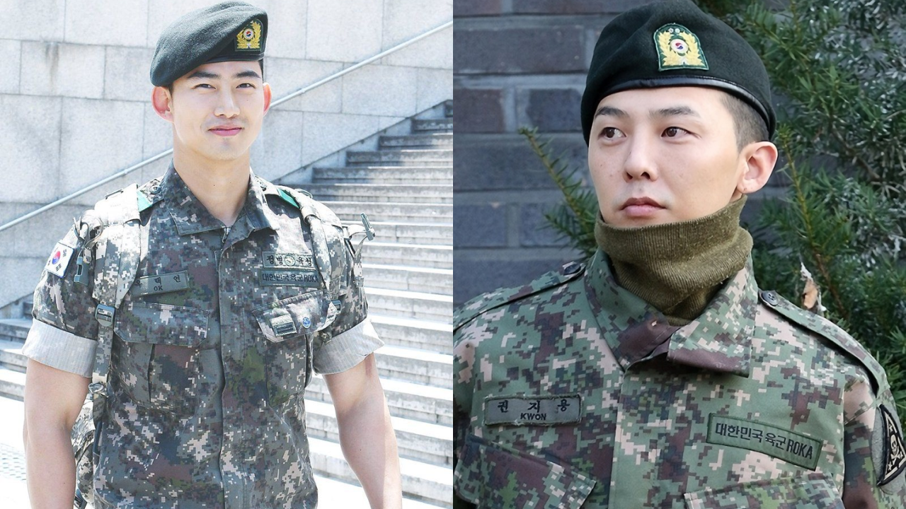 K-pop idols in Military