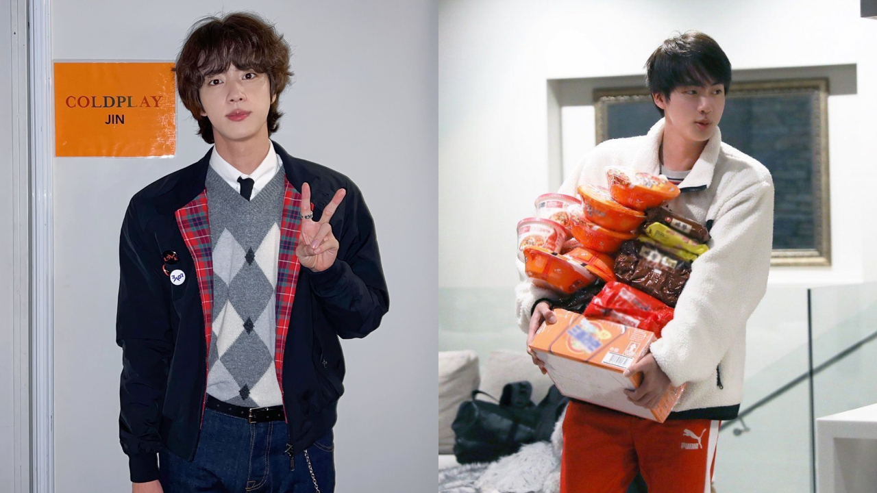 Seokjin to model for Jin Ramen