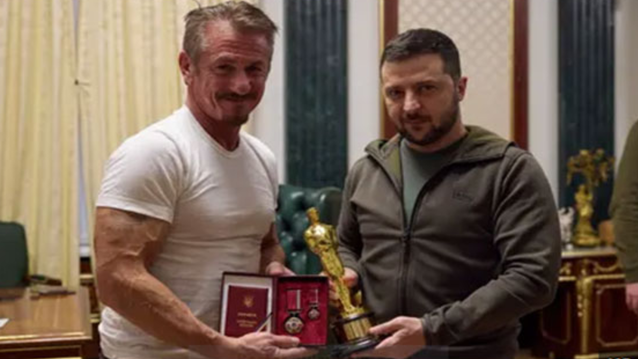 Sean Penn, Volodymyr Zelenskyy