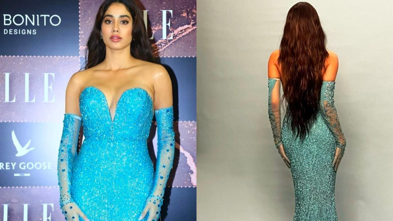 Janhvi Kapoor In Backless Green Gown (part 2 of 2) : r/BacklessActress