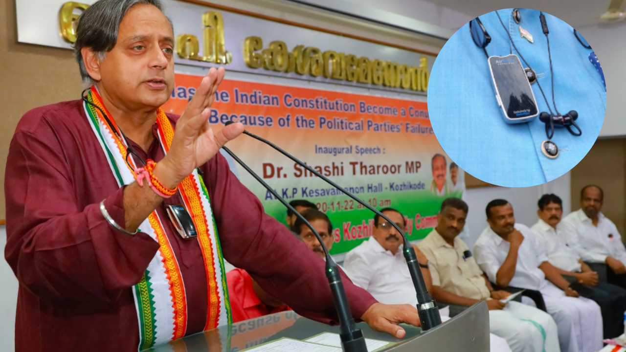 Personal air purifier Benefits Shashi Tharoor always carries a