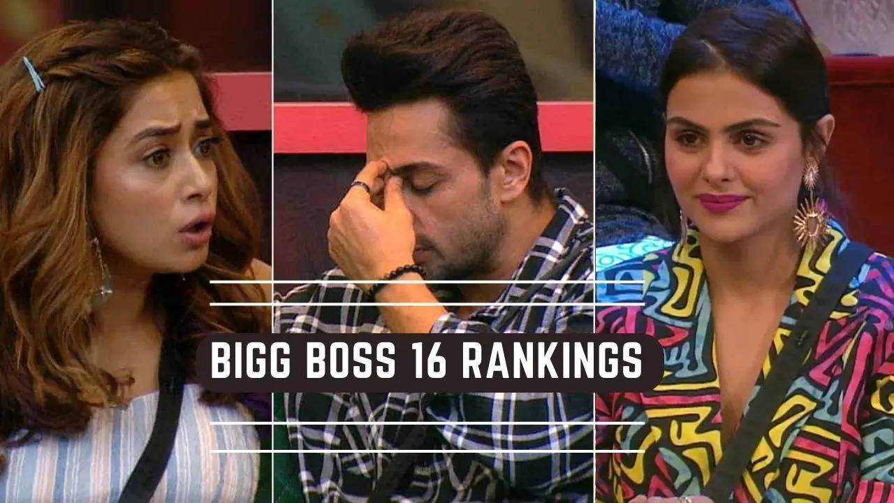 Bigg Boss 16 celebrity rankings for this week are here!