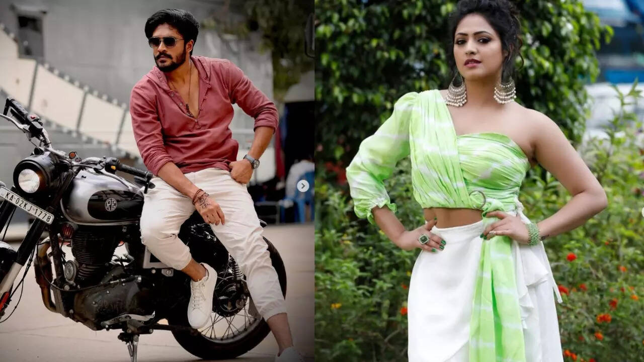 Vasishta Simha When KGF fame Vasishta Simha Kannada actress Hariprriya during her