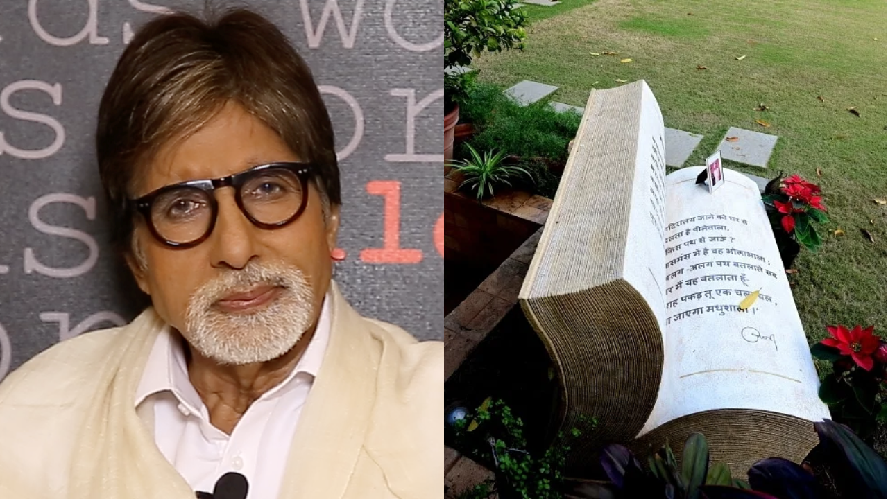 New bench at Amitabh Bachchan’s home