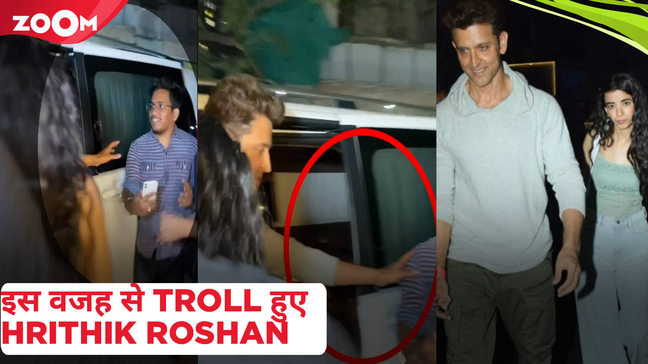 Hrithik Roshan Gets Brutally TROLLED For IGNORING A Fan Post Dinner ...