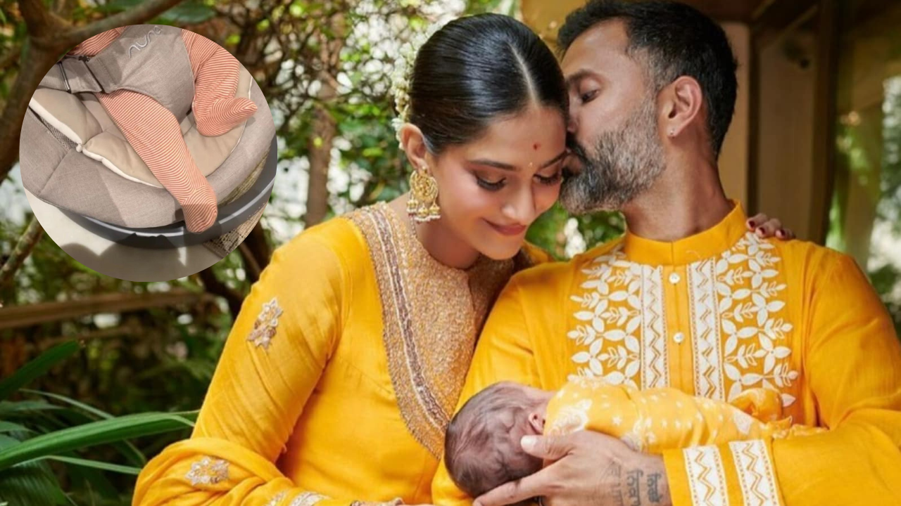 Sonam Kapoor enjoyed her Sunday afternoon with baby Vayu!