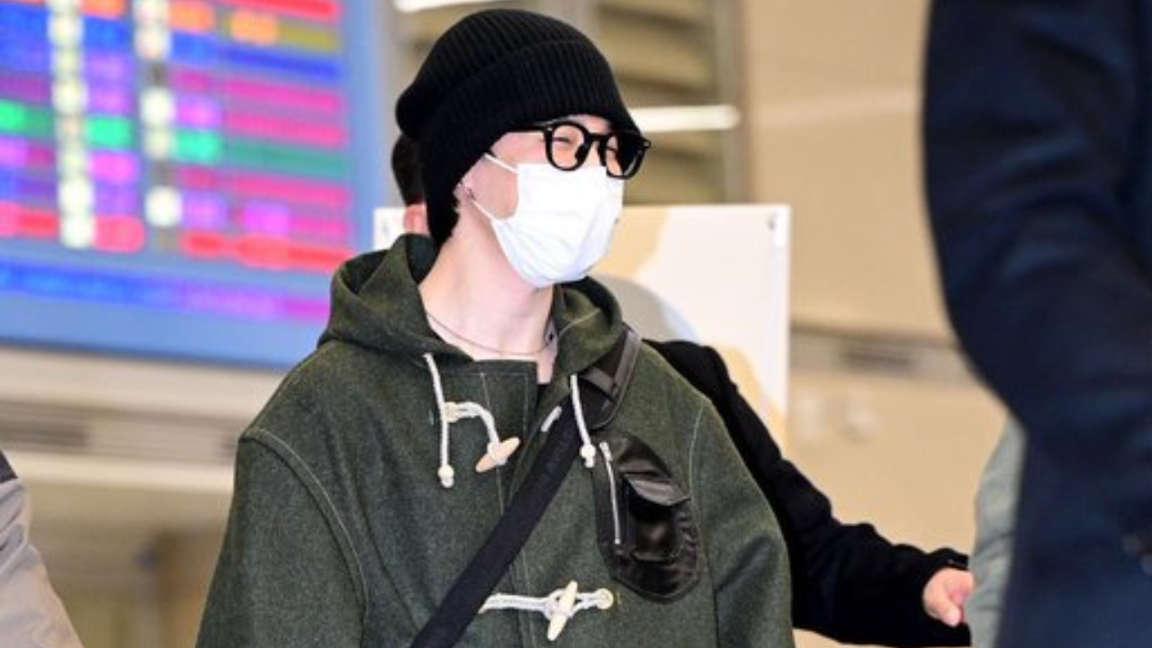 BTS's Jimin flying to Chicago: spotted at the Airport