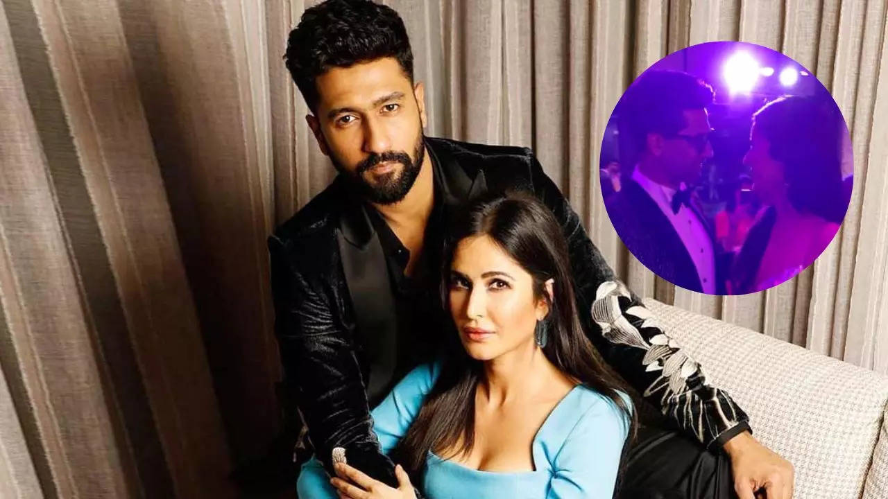 Katrina Kaif and Vicky Kaushal meet at the Nykaa Femini Awards