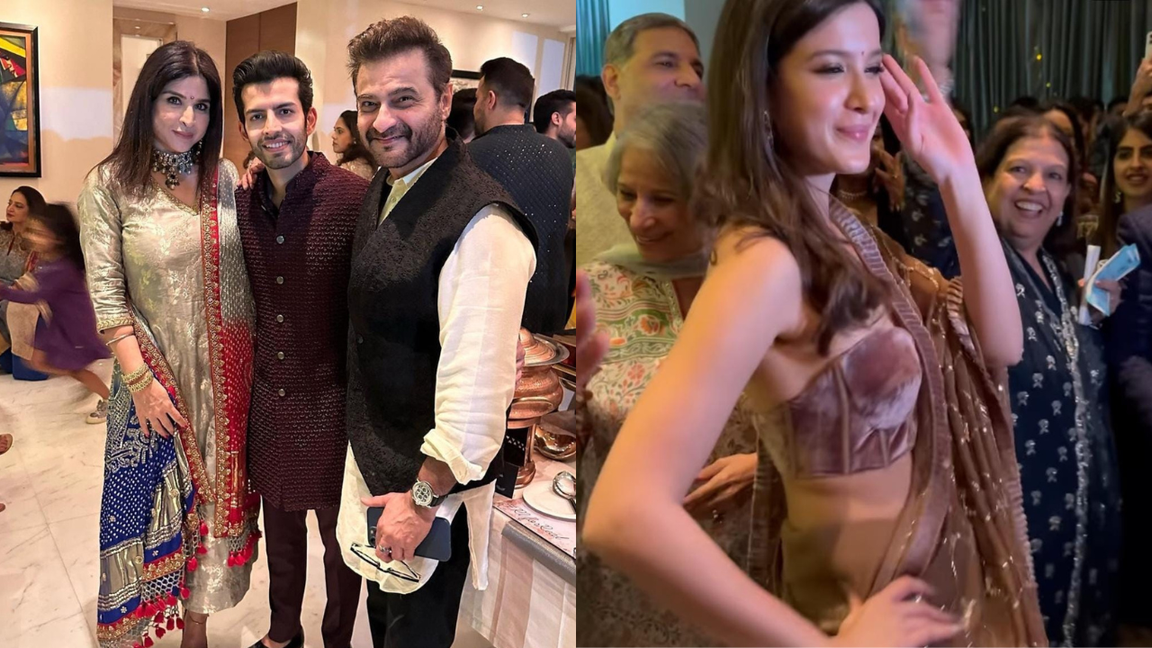 Maheep Kapoor,Sanjay Kapoor, Shanaya Kapoor