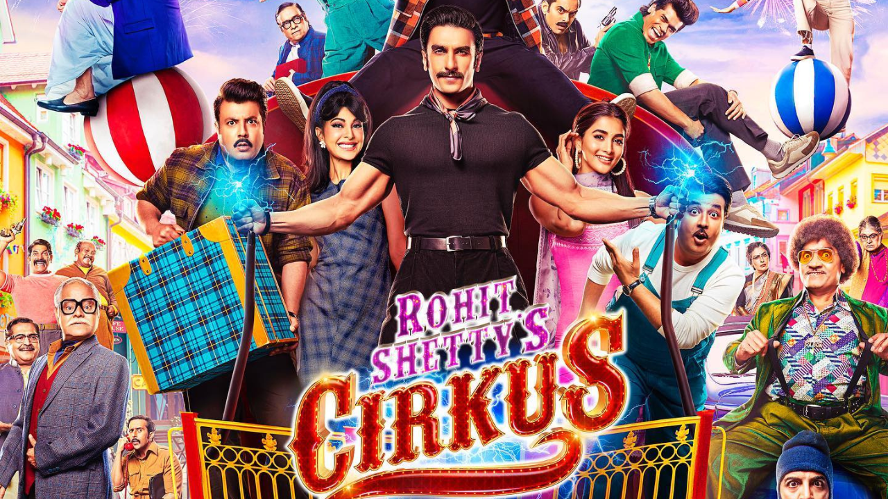 Poster of Ranveer Singh-starrer Cirkus