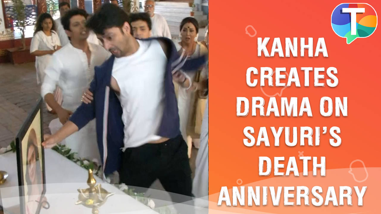 Kanha Creates Drama During Sayuris First Death Anniversary Prayer Meet