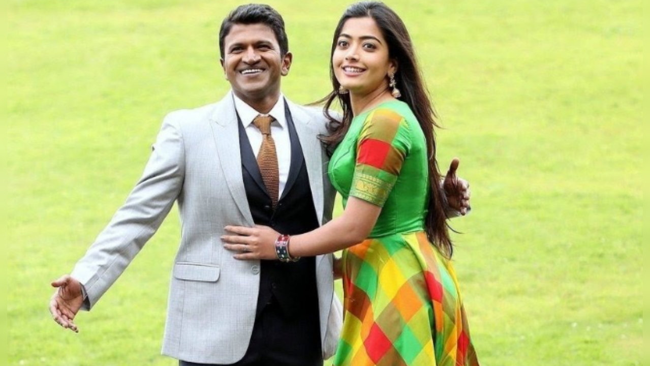 Puneeth and Rashmika