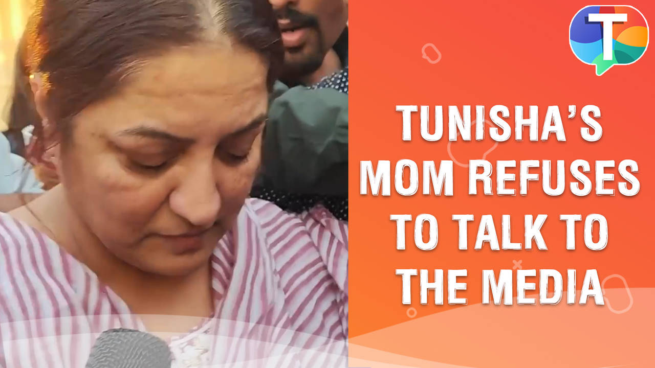 Tunisha Sharma’s Mother REFUSES To Talk To The Media As She Records Her ...