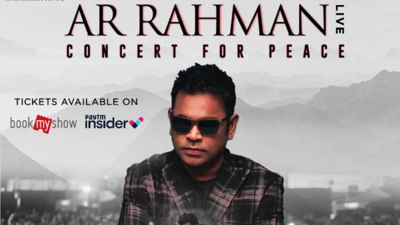 AR Rahman concert details