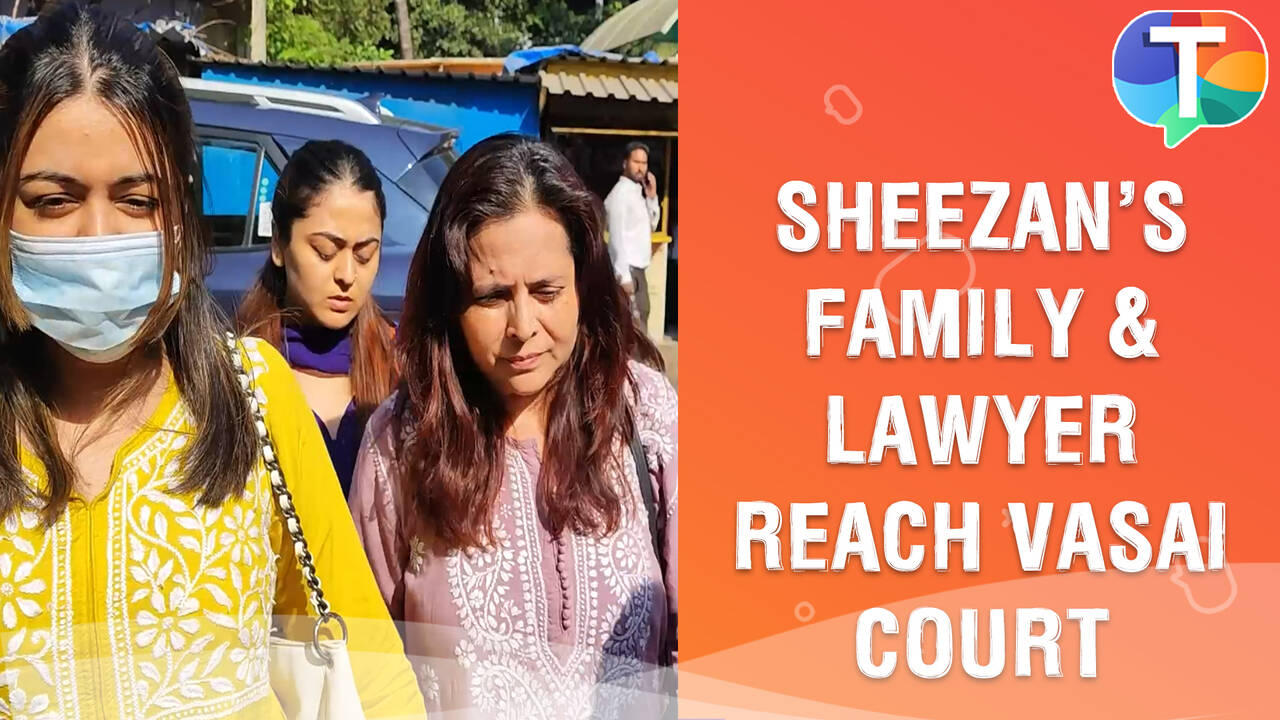 Sheezan Khan’s family & lawyer REACH Vasai court for next hearing in