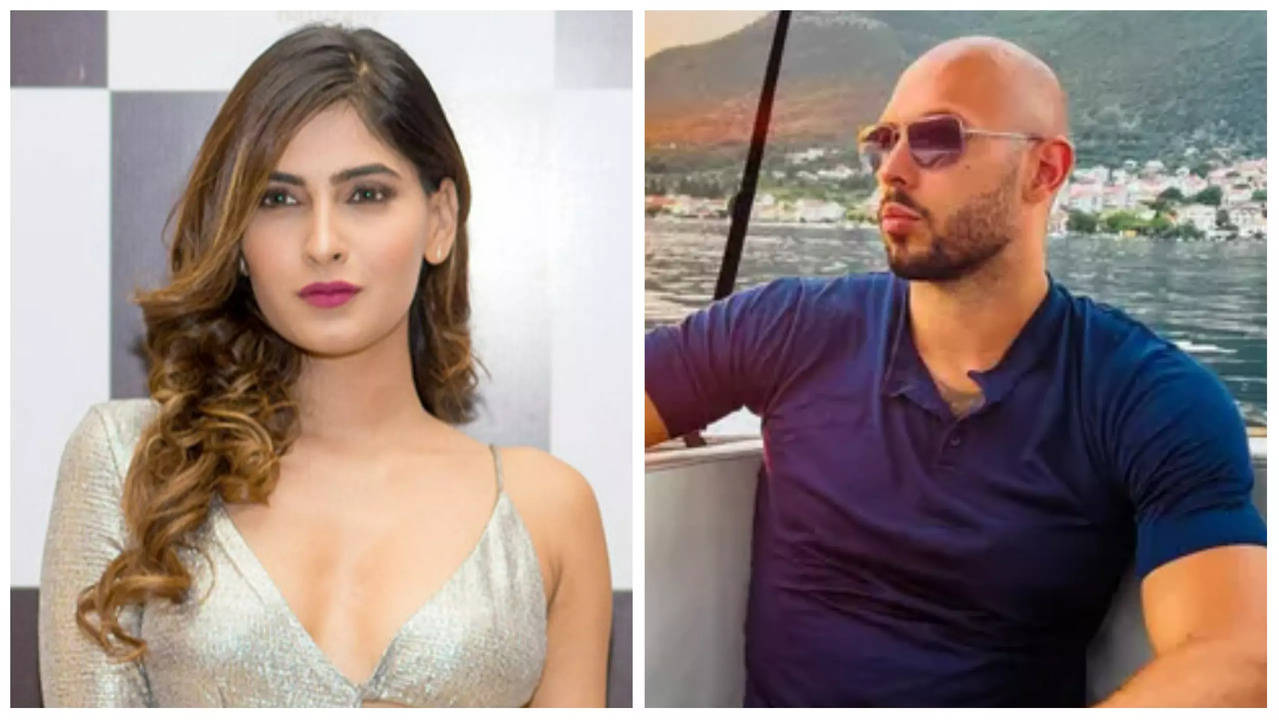 Karishma Sharma and Andrew tate