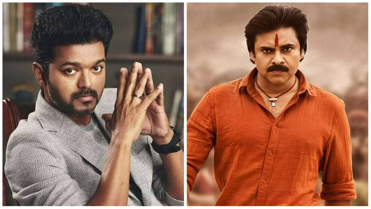 Thalapathy Vijay and Pawan Kalyan