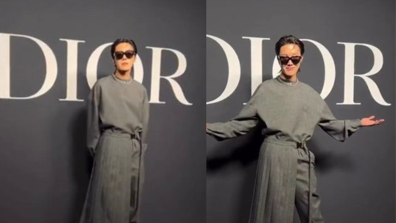 BTS' Jimin, J-Hope Twin In Grey Dior Outfits At Paris Fashion Week; Pics -  News18