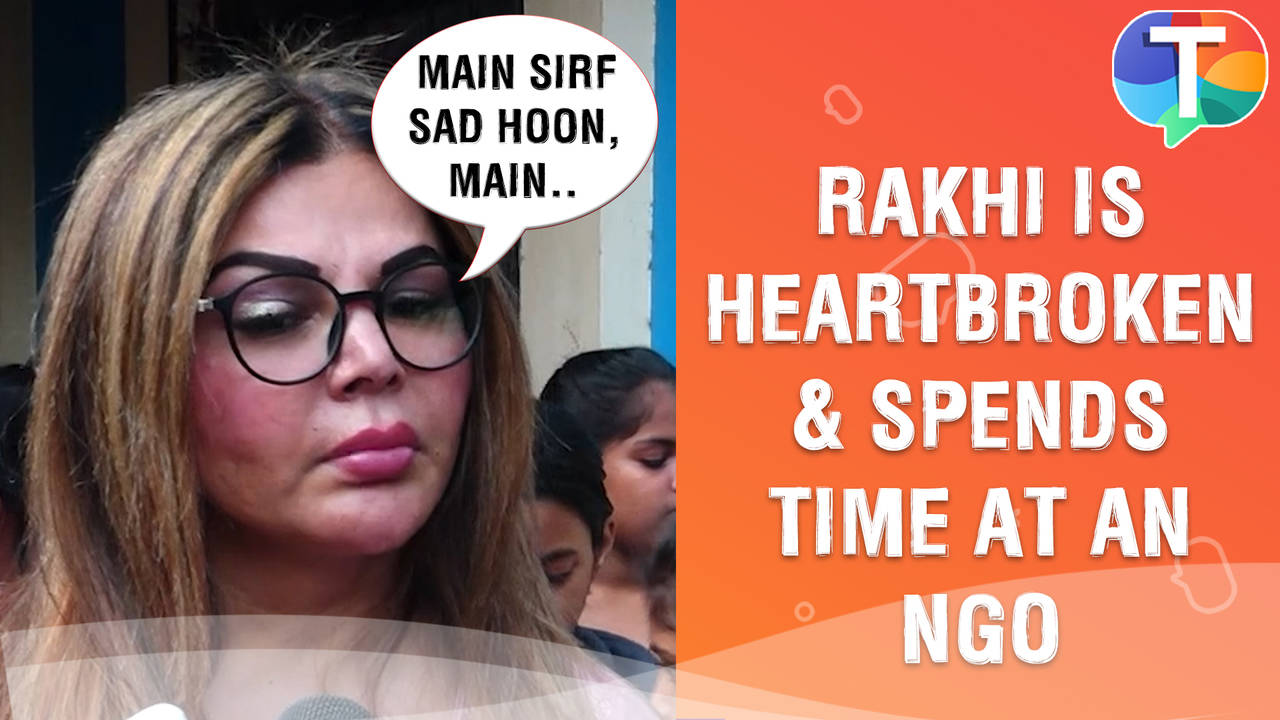 Rakhi Sawant Gets Emotional As She Visits An Ngo And Speaks About Her Mother