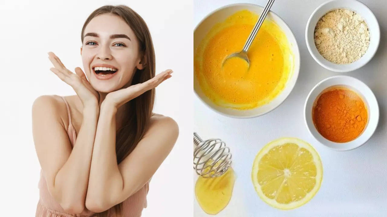 Orange-besan face pack for glowing skin. Pic Credit: Freepik/Pinterest