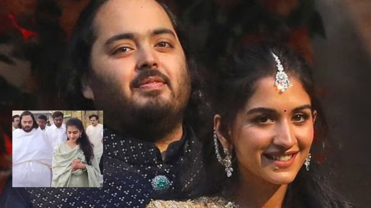 Anant Ambani, Radhika Merchant visit Tirumala temple. Video goes viral