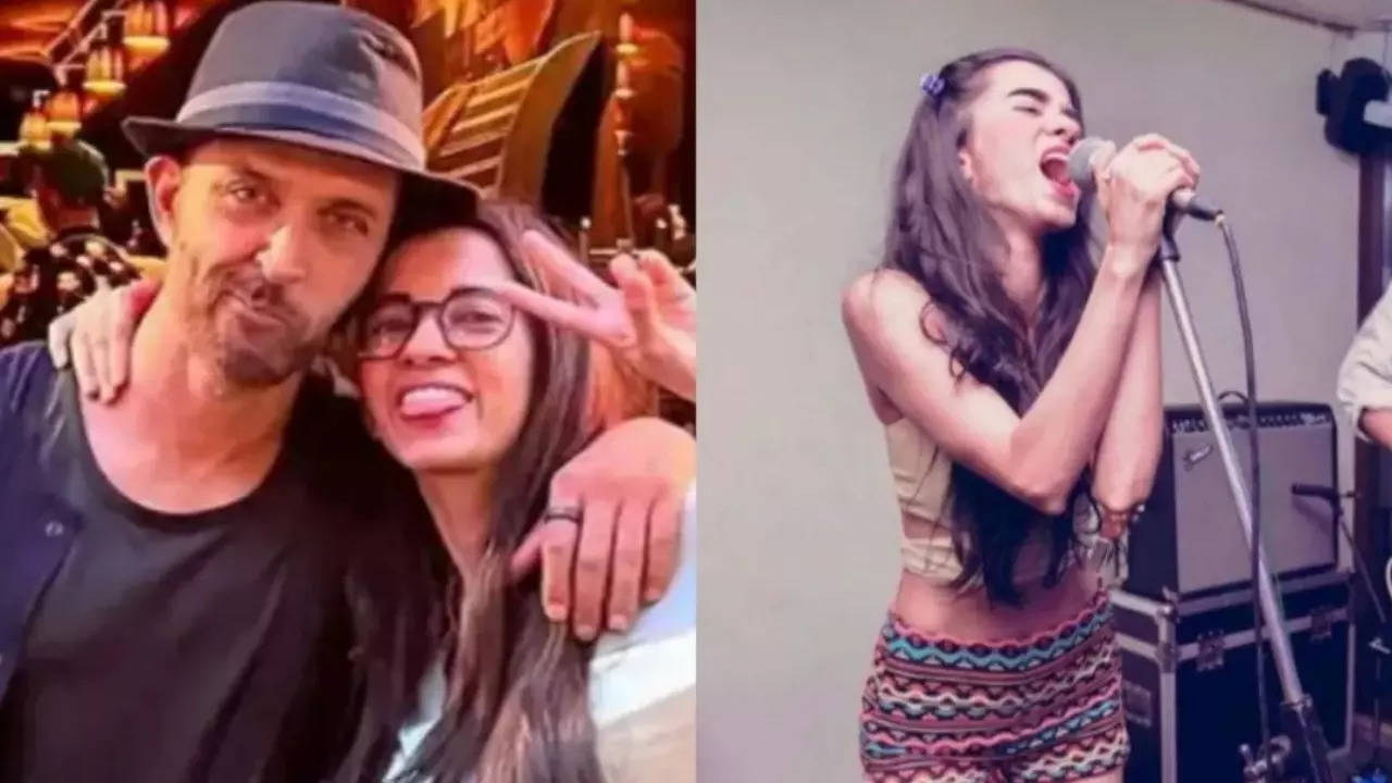 Saba Azad performs at Lollapalooza India Concert, Hrithik Roshan cheers for his rumoured GF