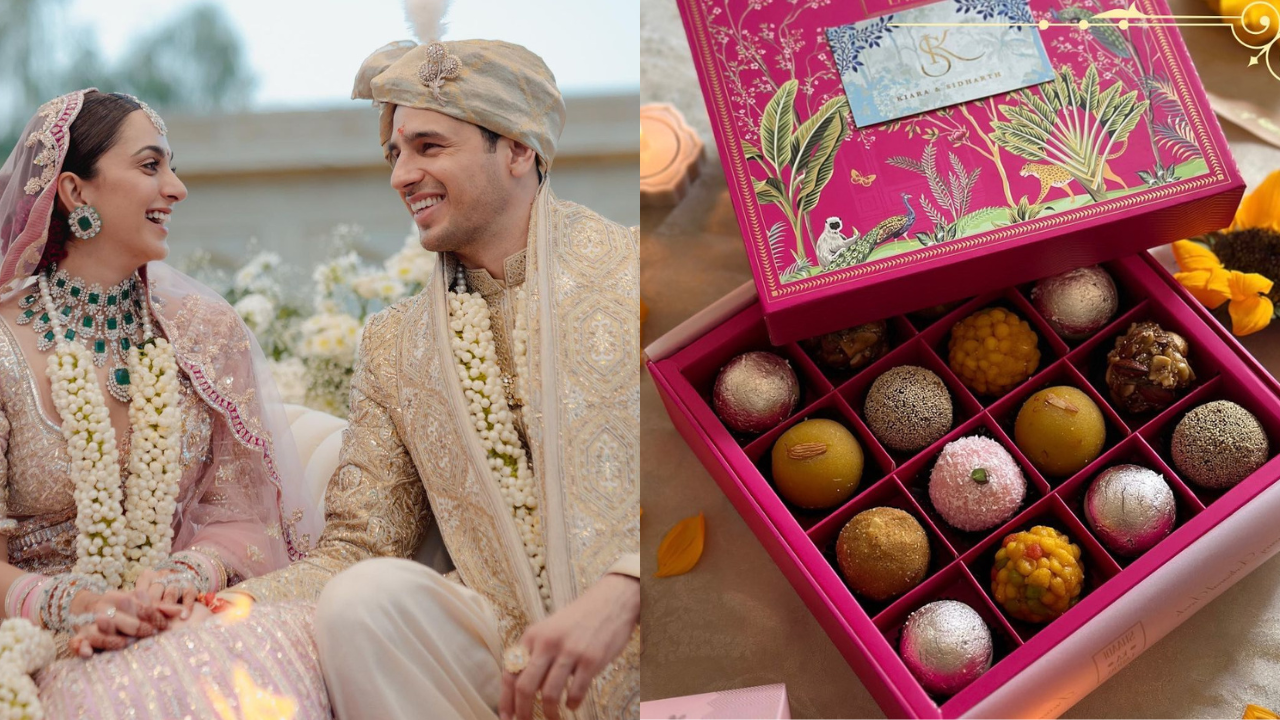 Kiara Advani, Sidharth Malhotra's 'shaadi ka ladoo' hamper is as sweet ...