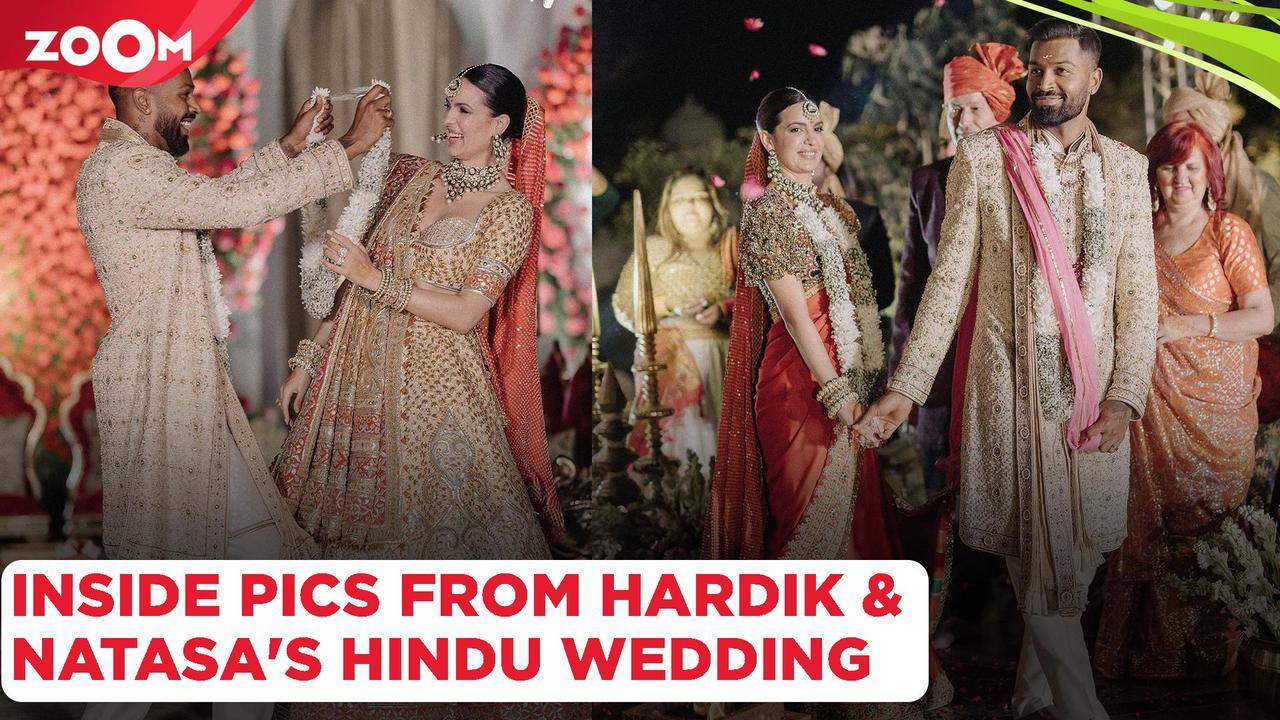 Hardik Pandya And Natasa Stankovic S Inside Pictures From Their Hindu Wedding Ceremony News