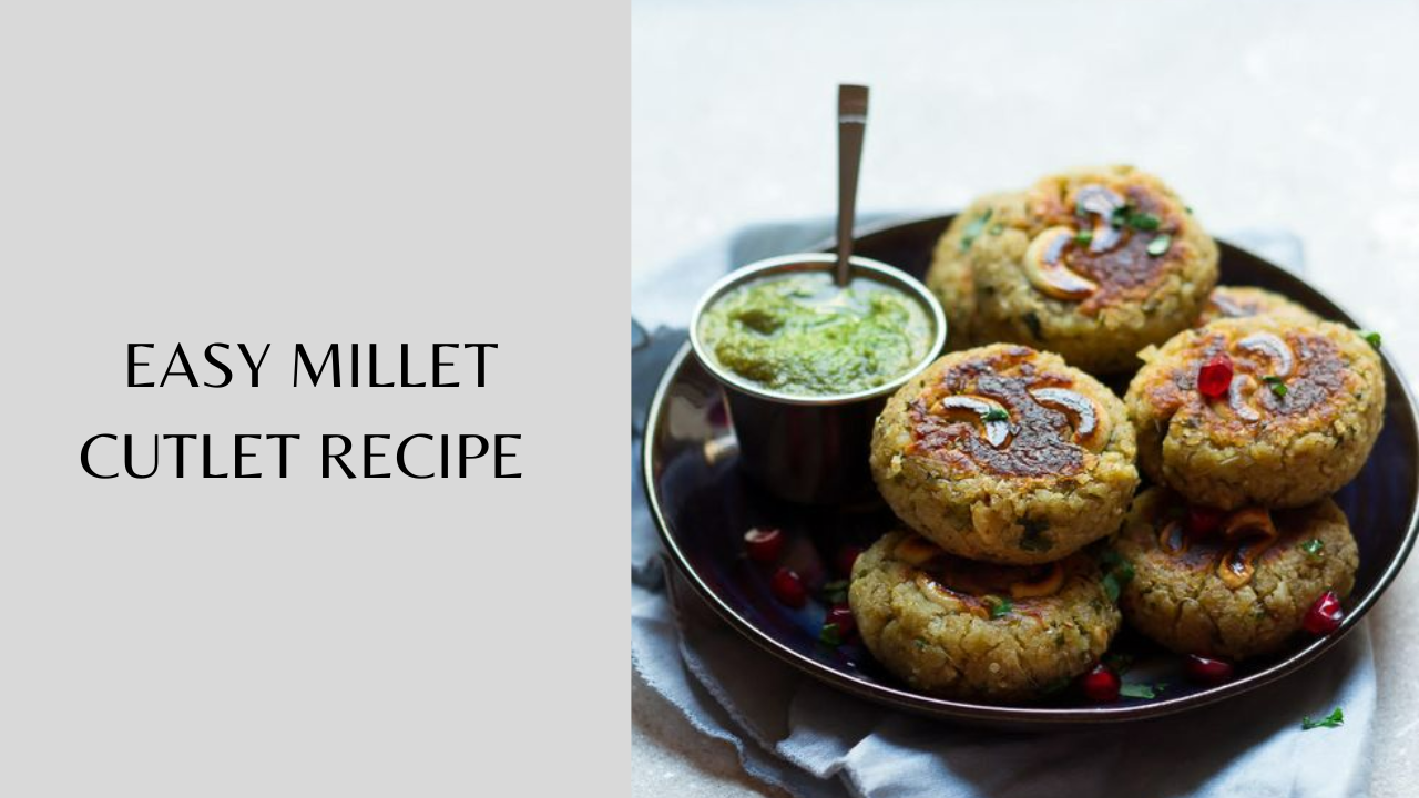 Millet cutlet recipe. Pic Credit: Pinterest