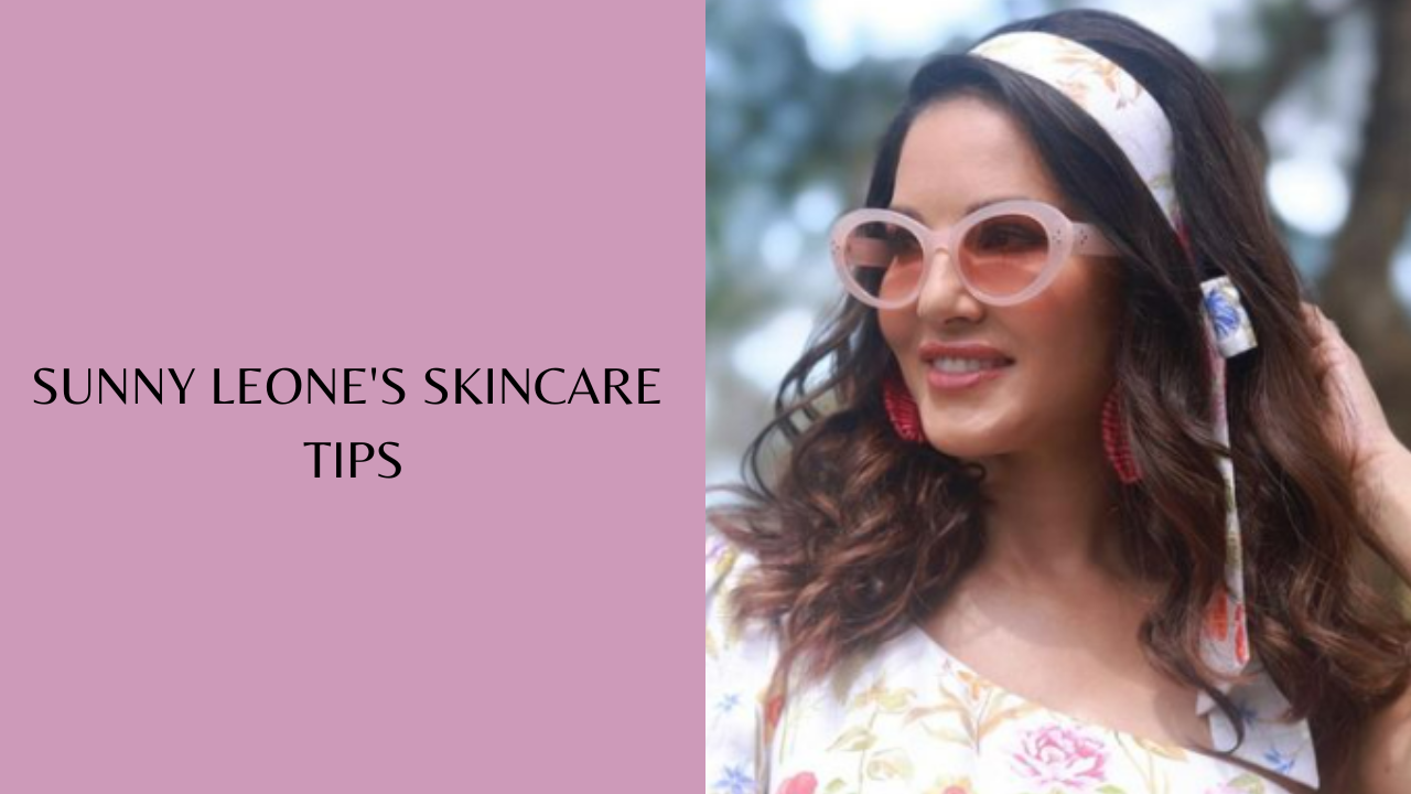 Sunny Leone's skincare tips. Pic Credit: Instagram