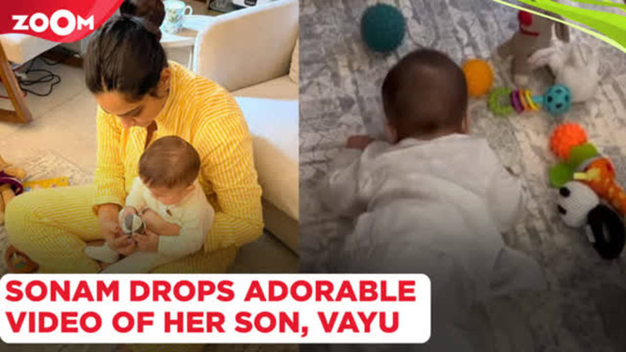 Sonam Kapoor Drops An ADORABLE Video Of Son Vayu As She Celebrates His ...