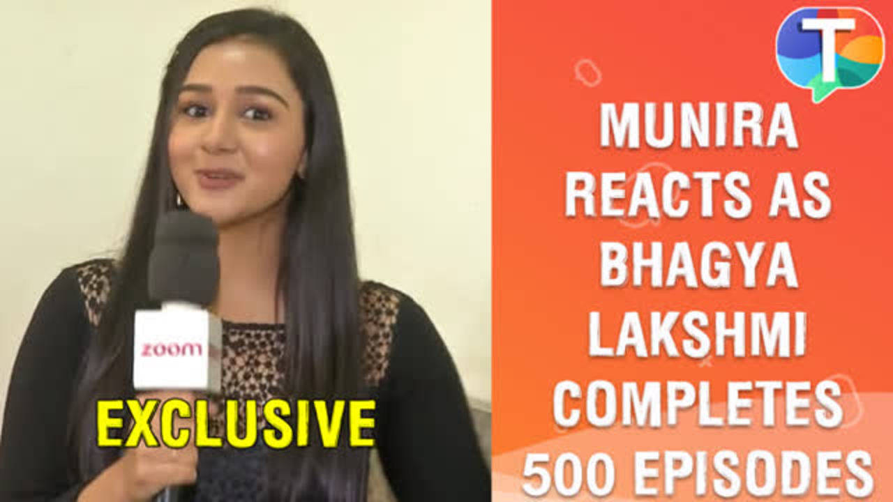 Munira Kudrati aka Shalu REACTS as Bhagya Lakshmi completes 500 ...