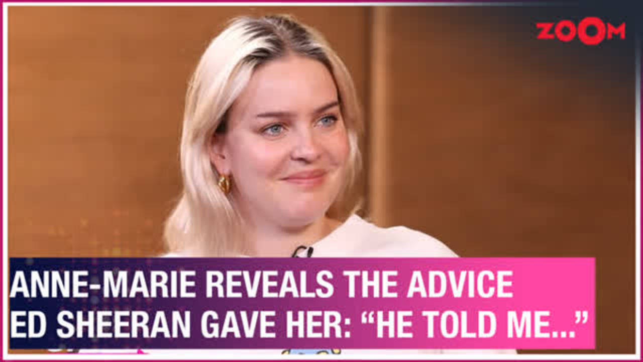 Anne-Marie on her first performance in India, mental health journey &  advice from Ed Sheeran