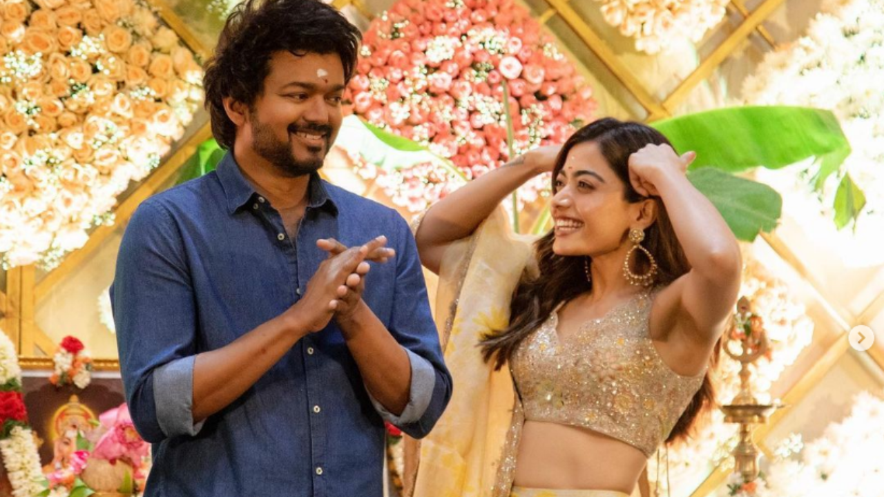 Rashmika Mandanna calls Vijay 'love'