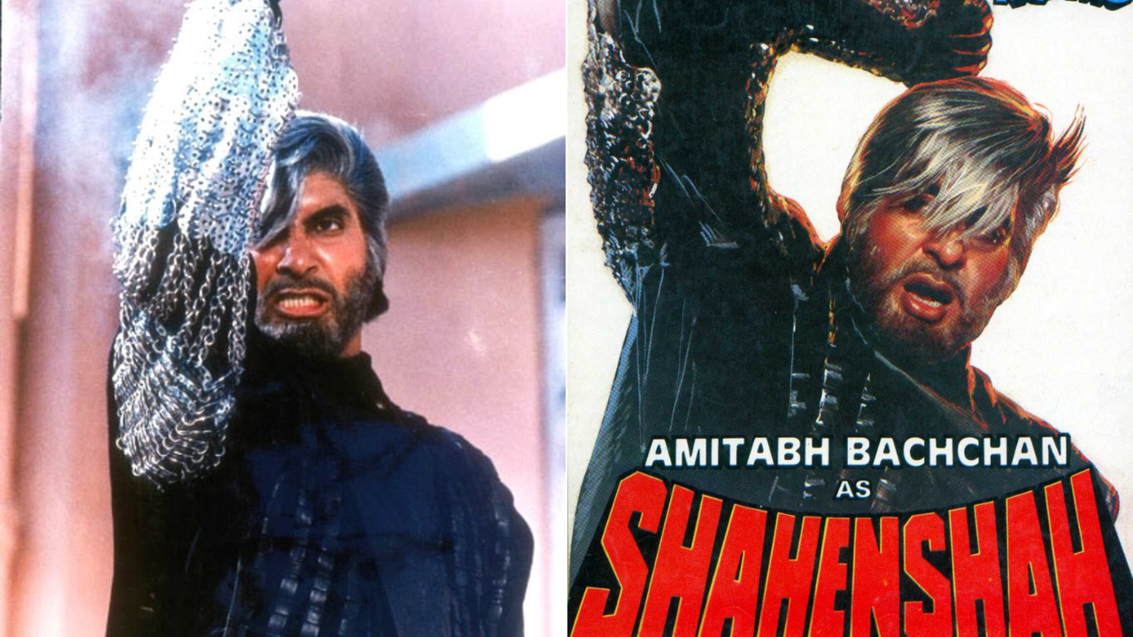 Amitabh Bachchan in Shahenshah