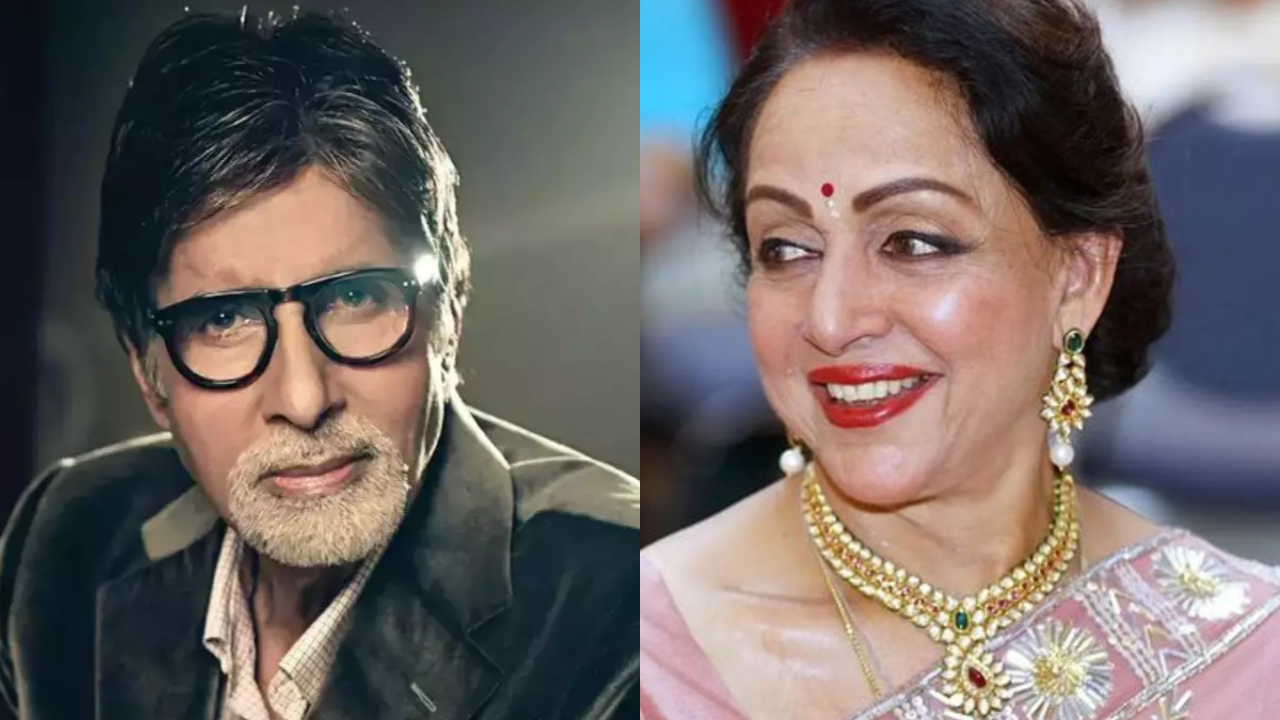 Hema Malini, Amitabh Bachchan