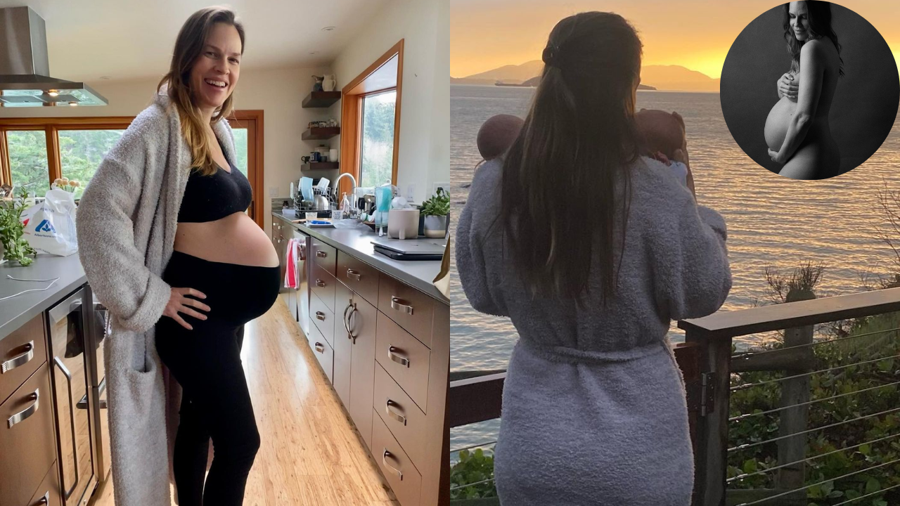 Hilary Swank, 48, Drops Nude Pics From Maternity Shoot, Hollywood News