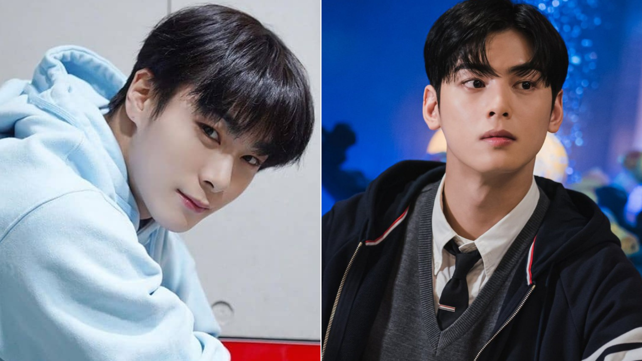 Actor-idol Cha Eun-woo arrives in Korea to attend friend Moonbin's