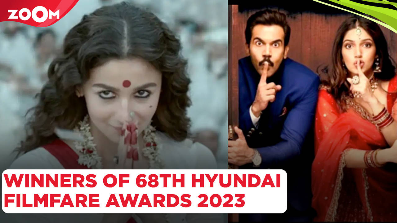 68th Hyundai Filmfare Awards 2023 winners Alia Bhatt WINS Best actress