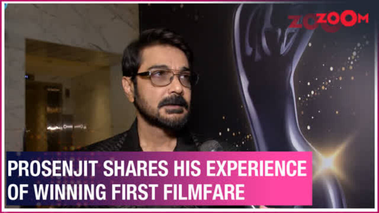 Prosenjit Chatterjee on his experience of winning FIRST Filmfare Award
