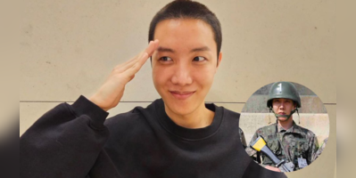 BTS' j-hope holds gun in latest army photo