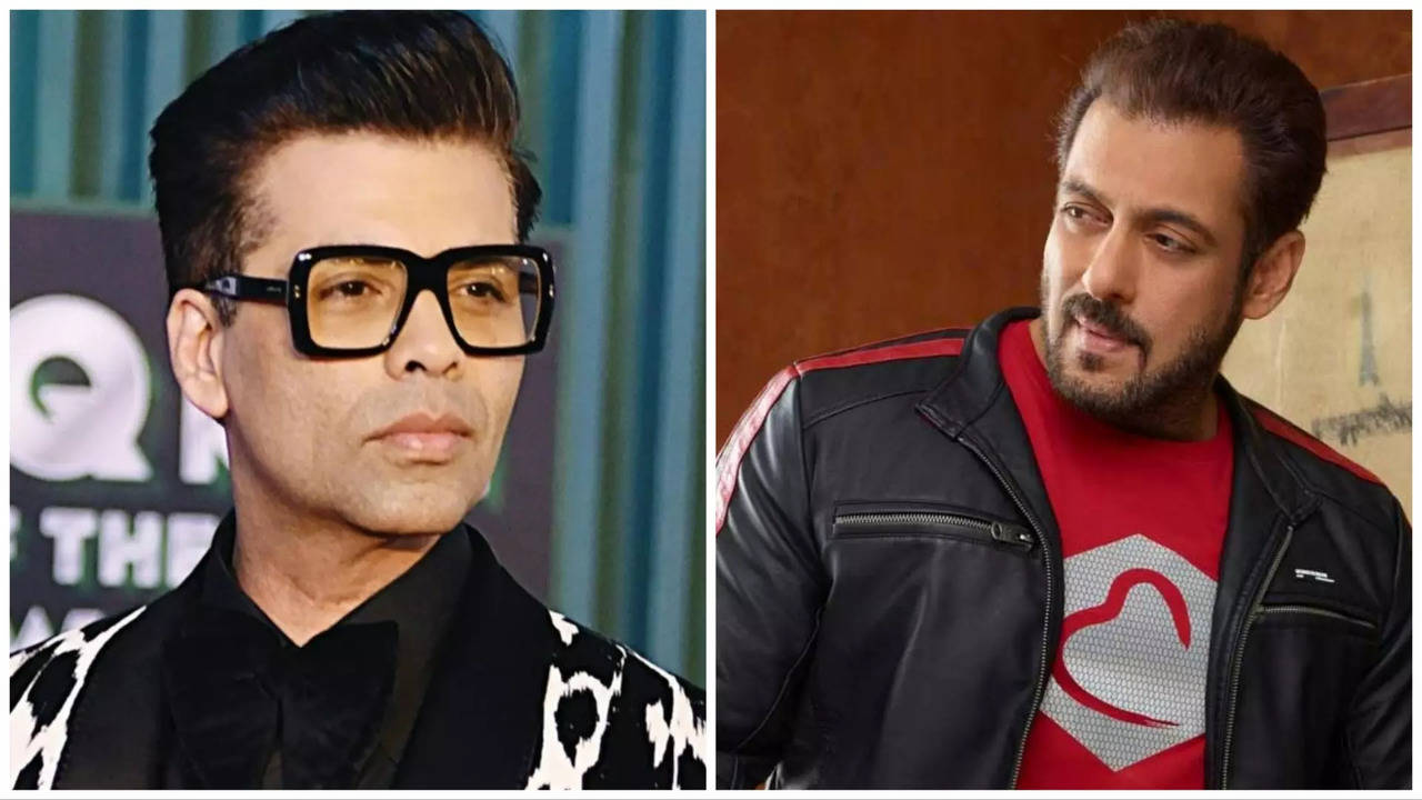 Salman Khan and Karan Johar