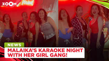 Malaika Arora Killing The Midweek Blues By A Fun Karaoke Night With Her Girl Gang